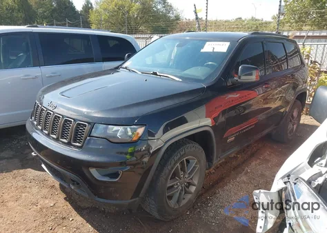 2016 Jeep Grand Cherokee 75Th Anniversary из США, поврежденный, VIN 1C4RJFAG0GC333410